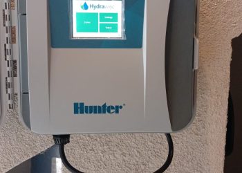 Inicio Controlador Hunter riego jardin