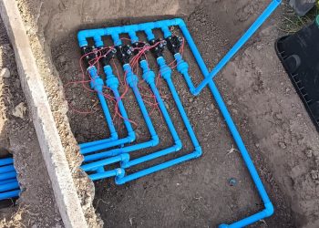 Inicio Manifold riego automatico tuberias
